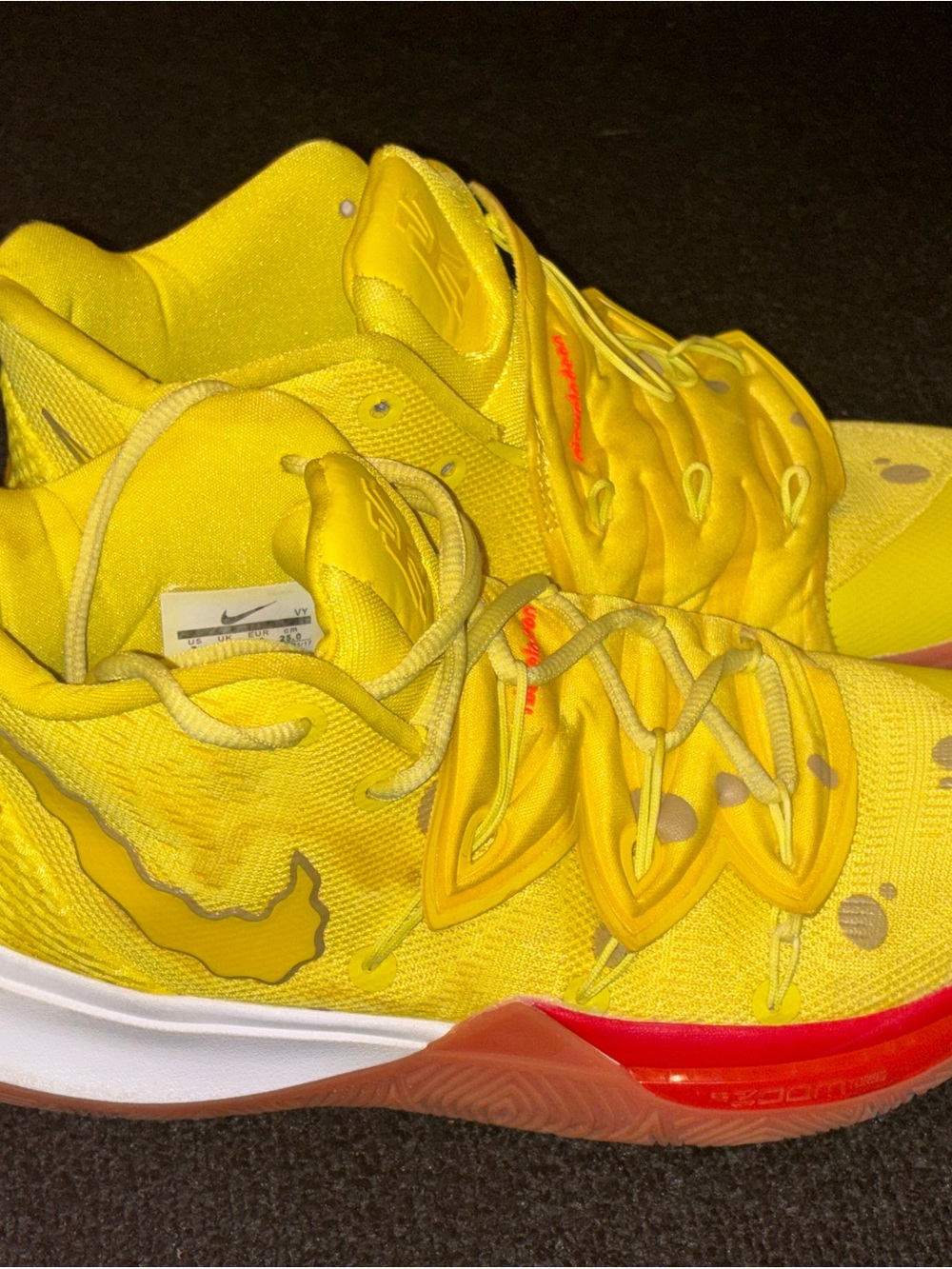 SpongeBob Squarepants Nike Kyrie 5 Sneakers